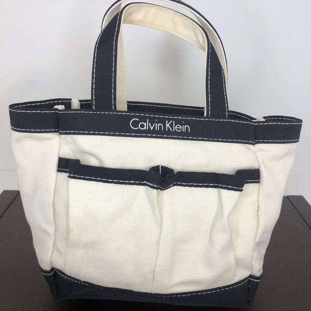 Calvin Klein Micro/Mini Canvas Tote